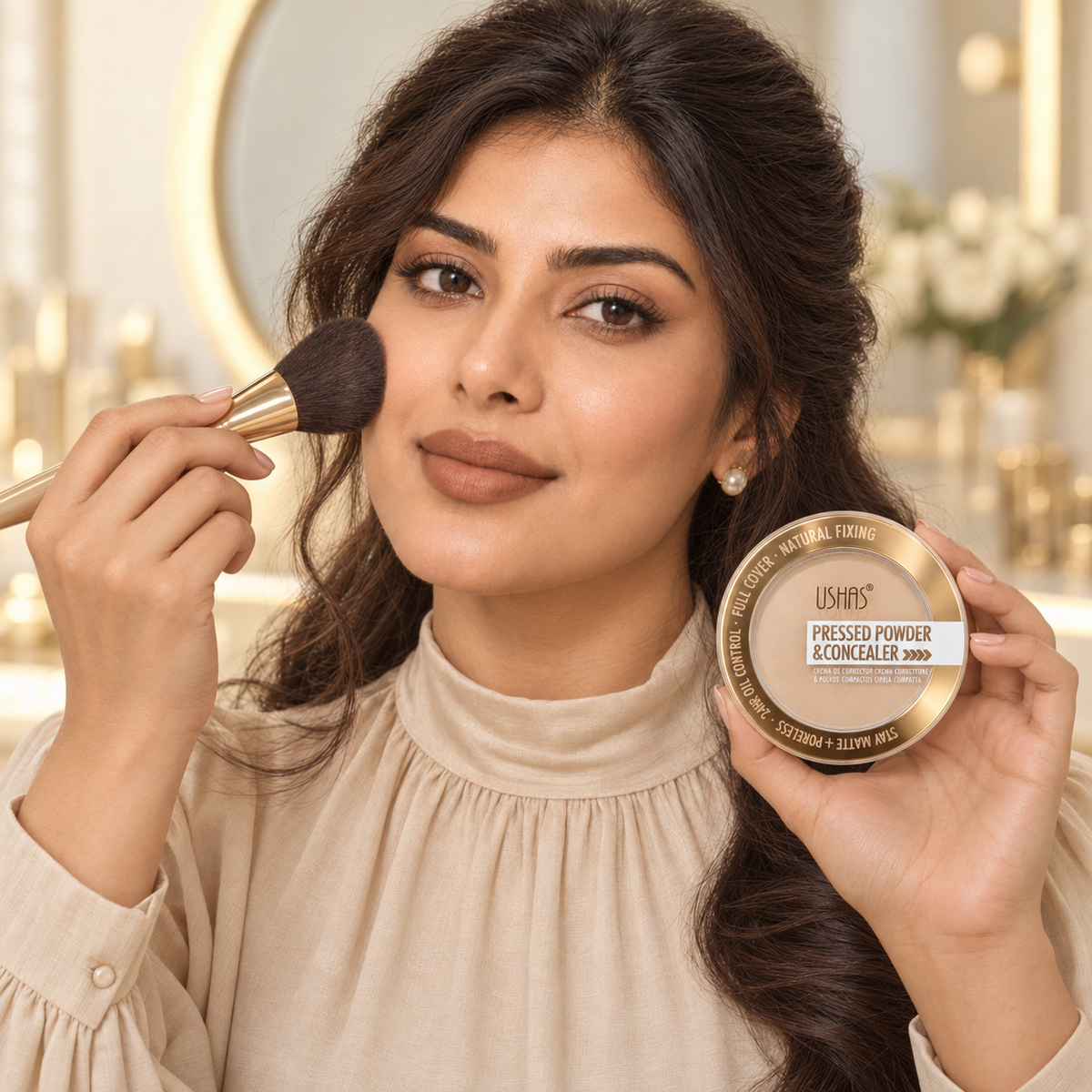 USHAS Pressed Powder & Concealer