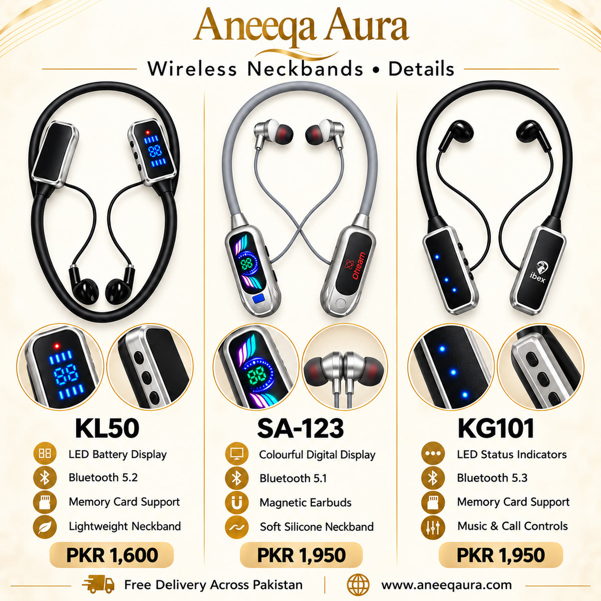 KG101 Wireless Neckband