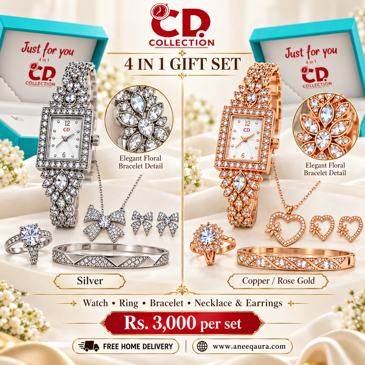 CD Collection 4 in 1 Gift Set