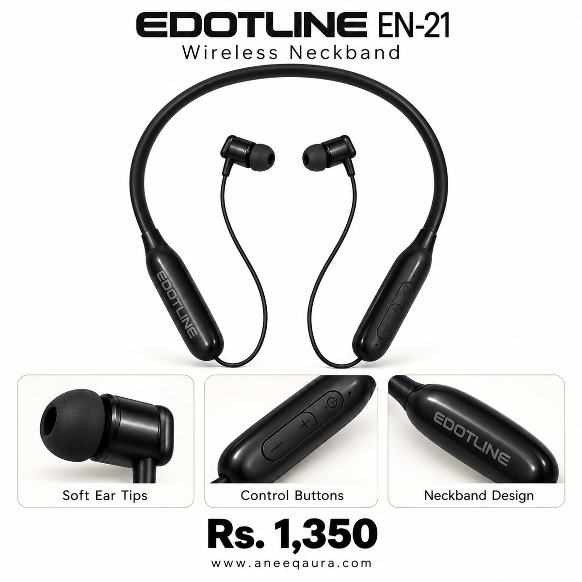 Edotline EN-21 Wireless Neckband