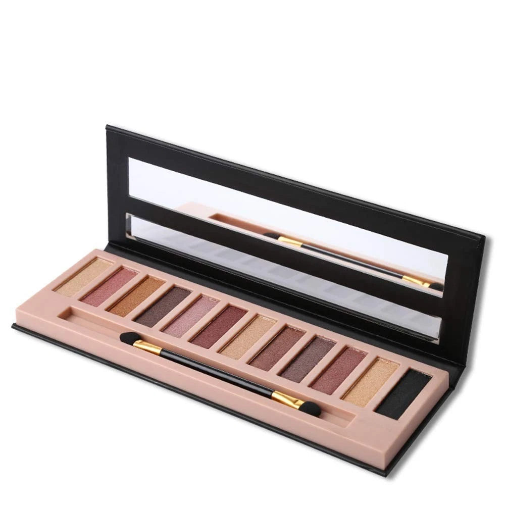 Nude2 Eyeshadow Palette Set, 12 Color Matte Eye Makeup