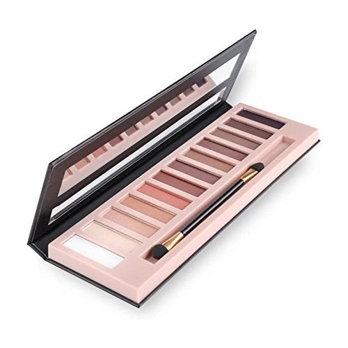 Nude2 Eyeshadow Palette Set, 12 Color Matte Eye Makeup