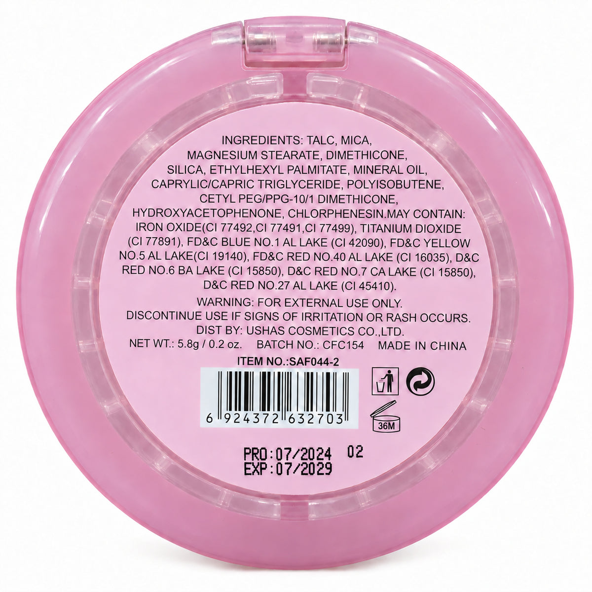 SAS Dare To Love Duo Blush