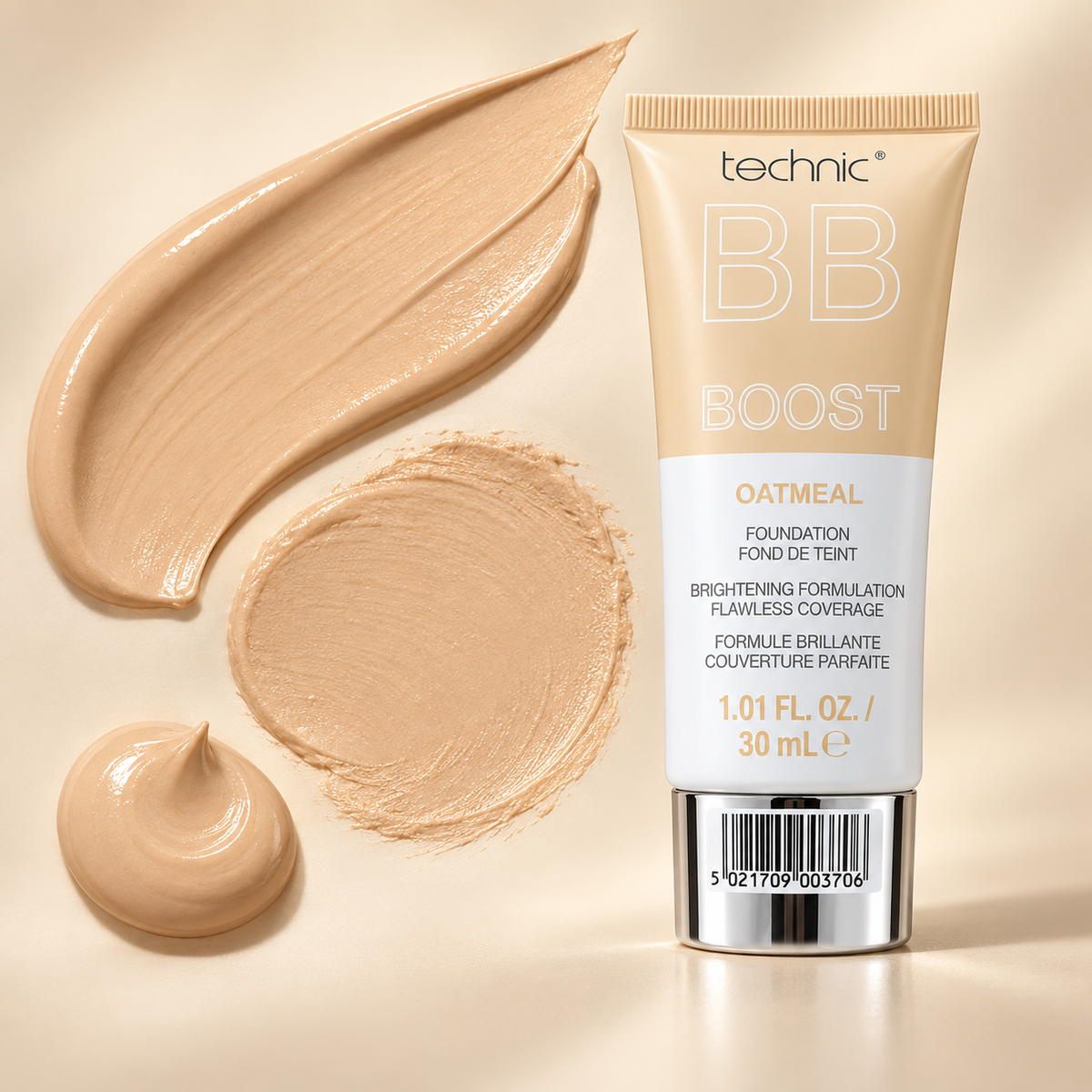 Technic BB Boost Foundation – Oatmeal