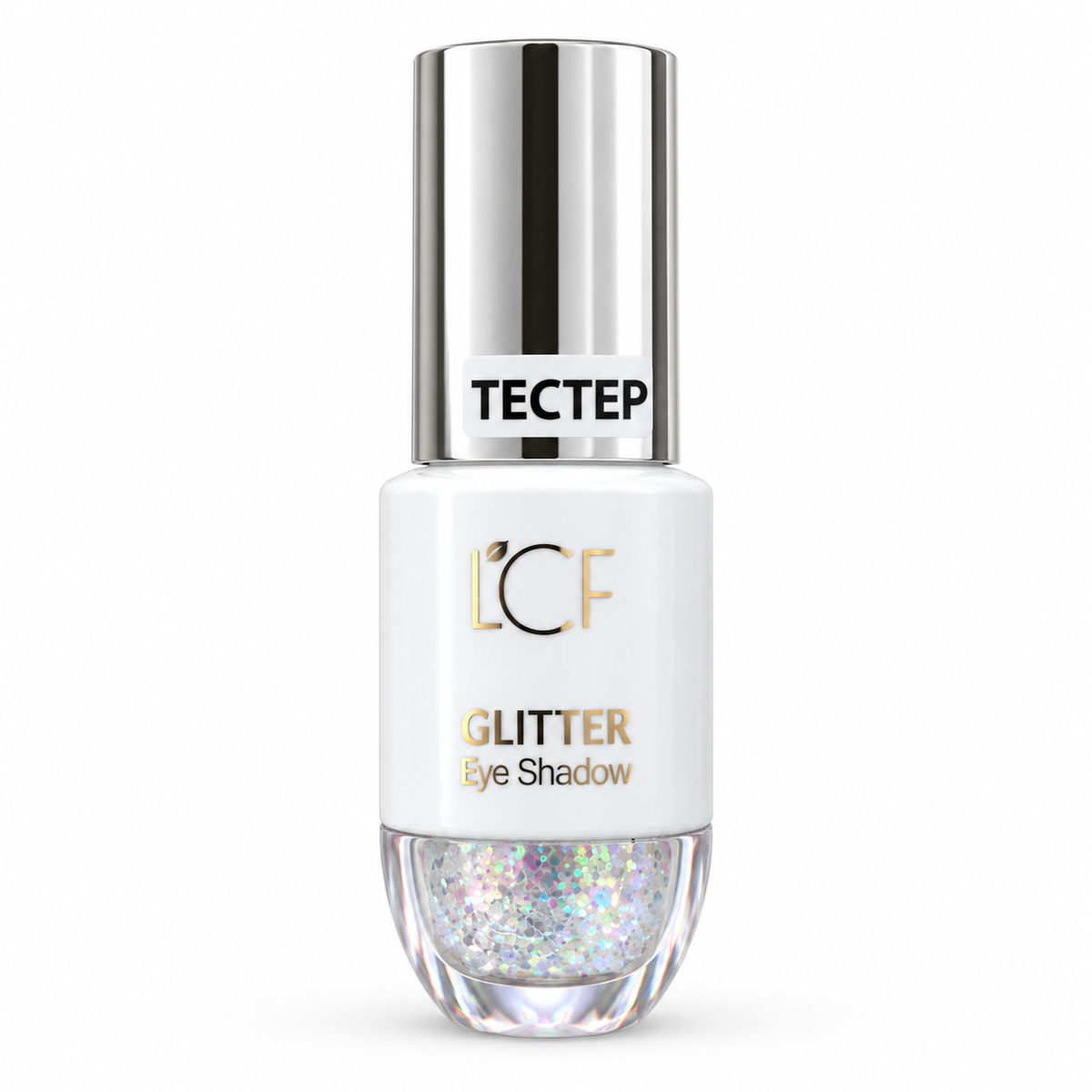 LCF Glitter Eye Shadow bottle white background