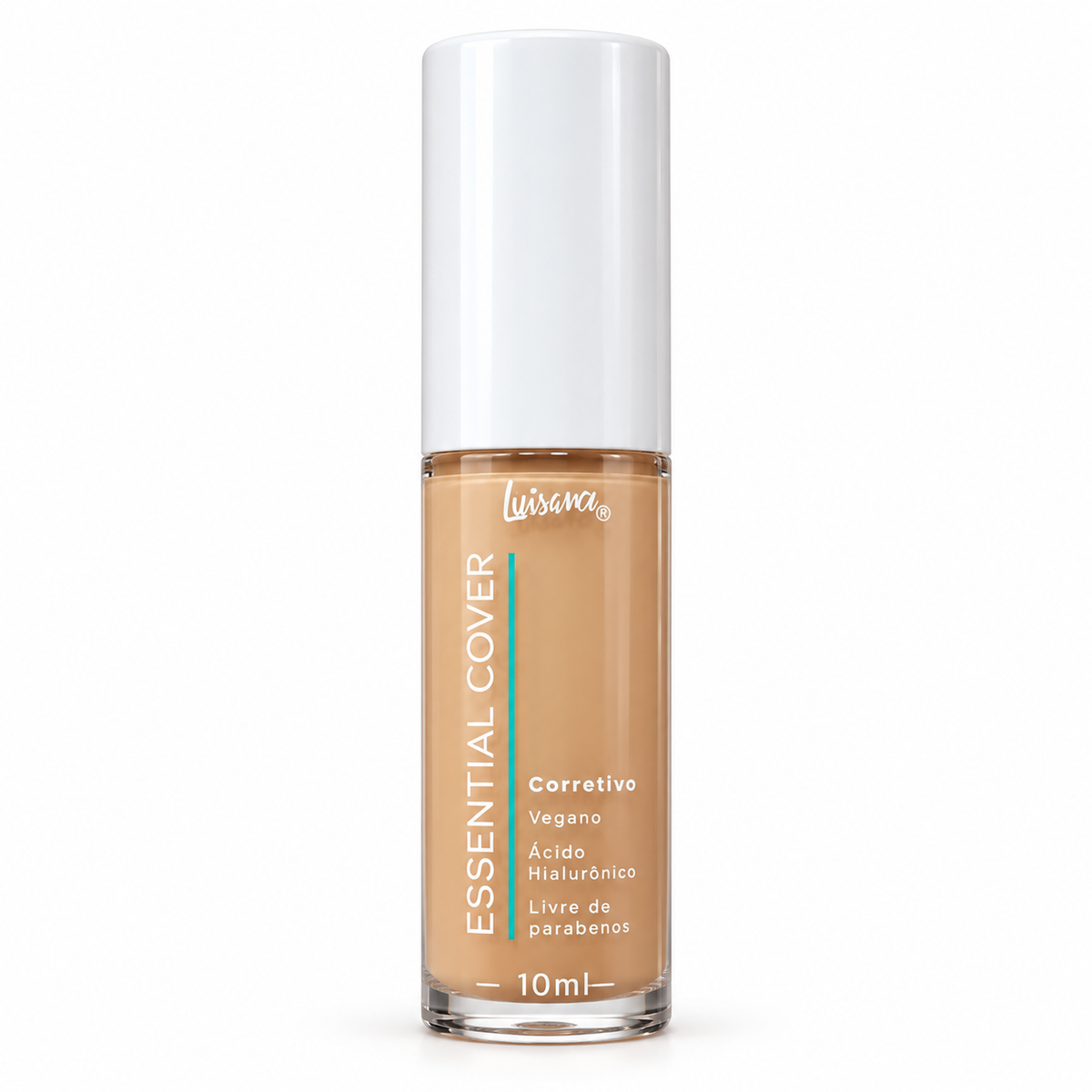 Luisana Essential Cover Concealer open with swatch – detail