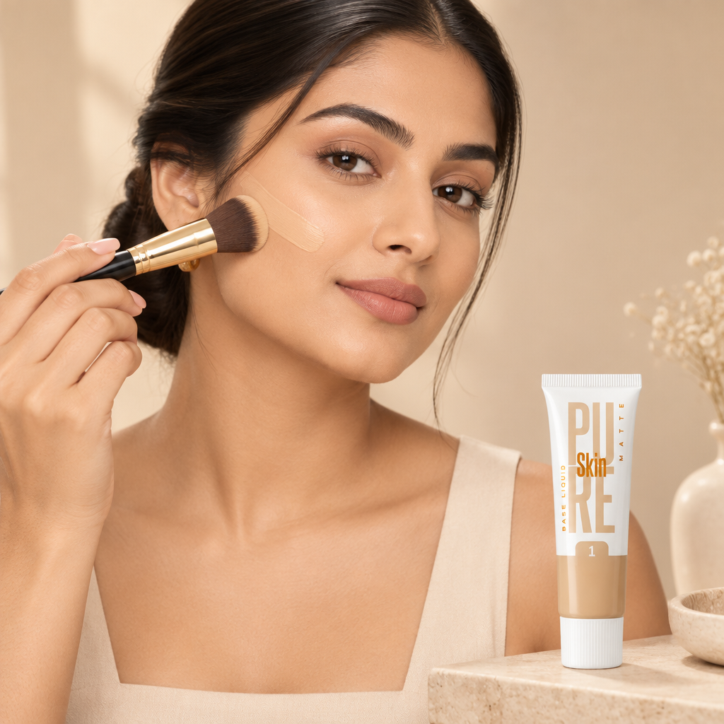 Vivai Pure Skin Matte Liquid Foundation – Shade 1