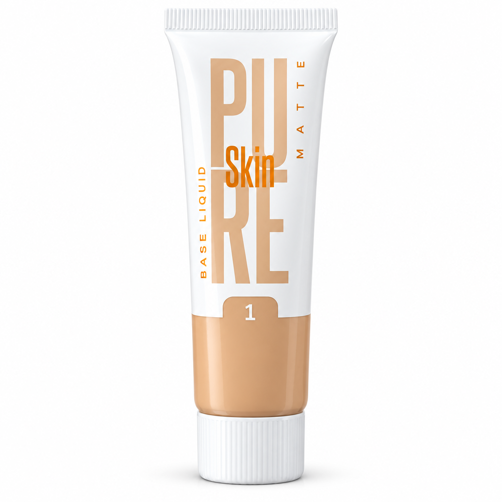 Vivai Pure Skin Matte Liquid Foundation – Shade 1
